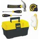 Stanley Jr Toys Παιδικά Εργαλεία 5 Piece Tool Set & Toolbox 5τμχ