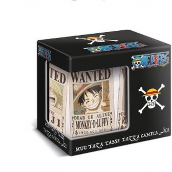 Stor One Piece Wanted Ceramic Mug in Gift Box (325ml)