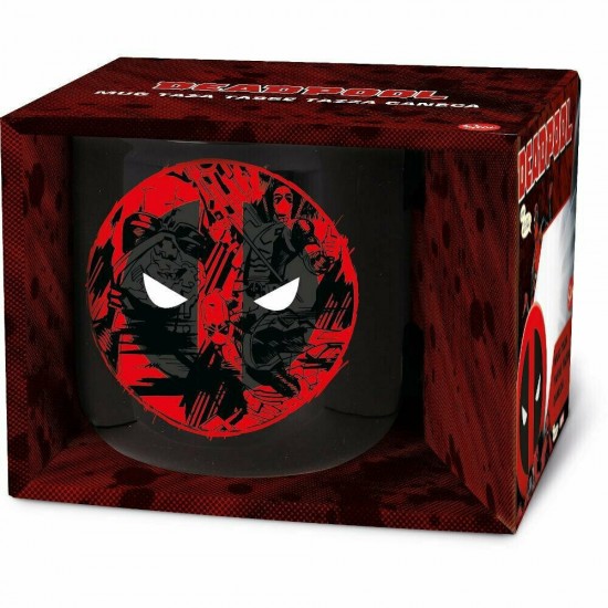 Stor Deadpool Ceramic Breakfast Mug In Gift Box (400Ml) 11972