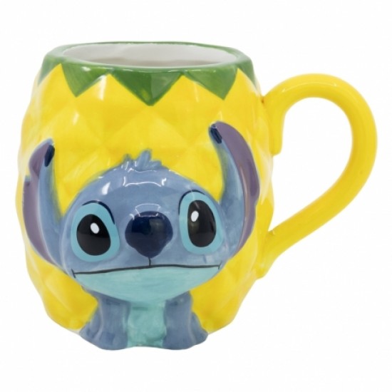 Stor Disney: Stitch Pineapple - 3D Mug In Gift Box