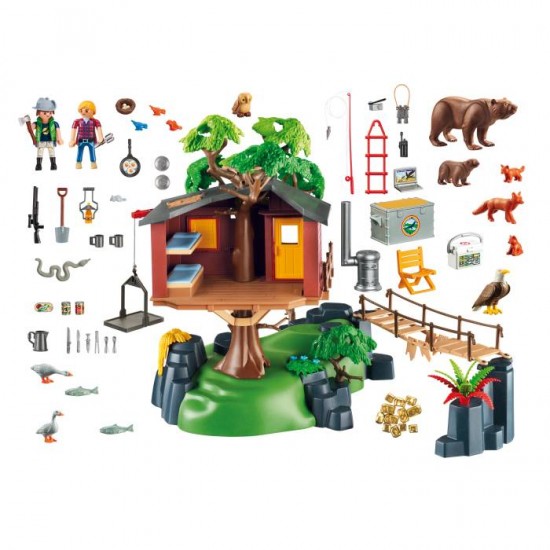 Playmobil Wild Life Μεγάλο Δεντρόσπιτο 5557