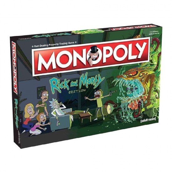 Winning Moves Monopoly Rick and Morty English Edition WM002701