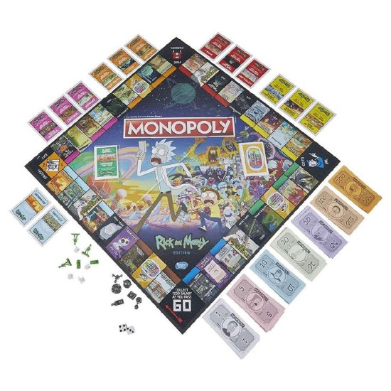 Winning Moves Monopoly Rick and Morty English Edition WM002701