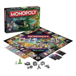 Winning Moves Monopoly Rick and Morty English Edition WM002701